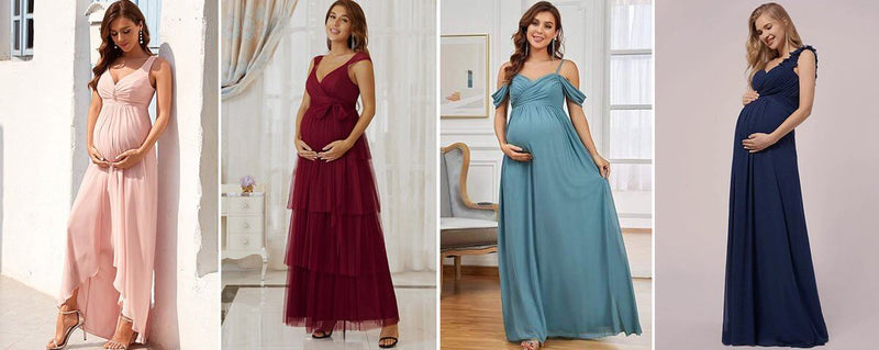 Simple Ways to Choose Fabulous Maternity Photoshoot Dresses - Bay Bridal and Ball Gowns