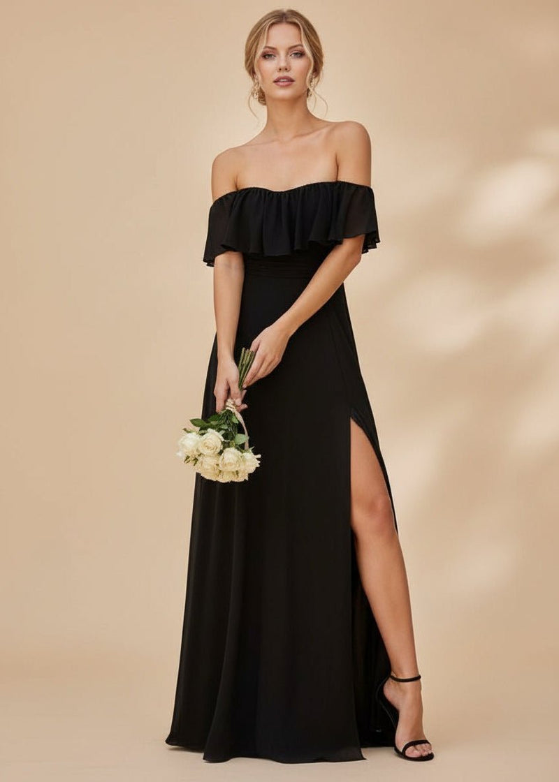 black bridesmaid dresses nz Off The Shoulder Dress Size:7 ½ Elegant outfit ideas for A dress suitable for FW200225