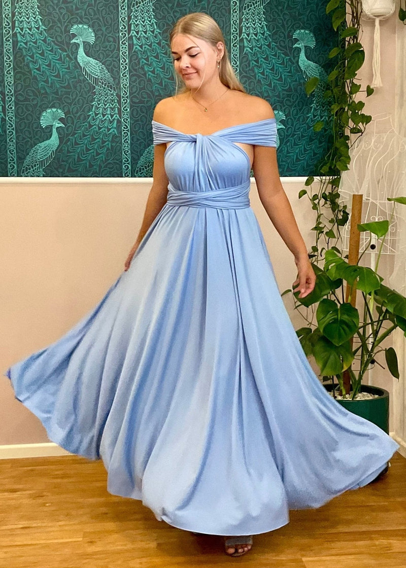 Blue Bell Multiway Infinity Bridesmaid Dress