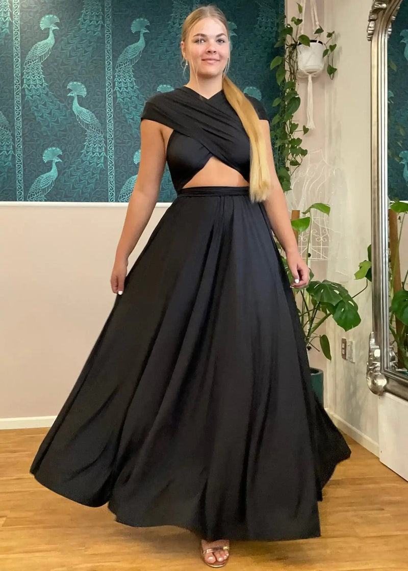 Black Multiway Infinity Dress
