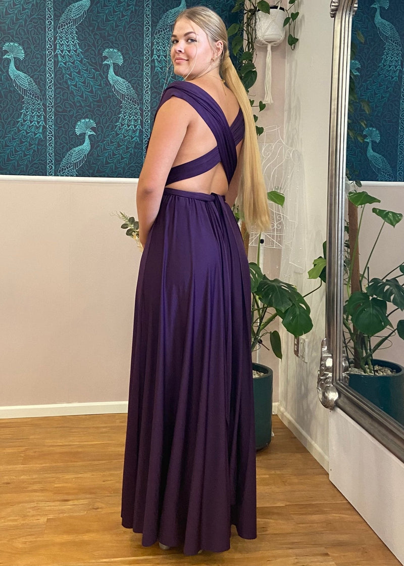 Infinity Bridesmaid Dress NZ | Convertible Multiway Dress in Grape Infinity Bridesmaid Dress NZ | Convertible Multiway Dress in Grape