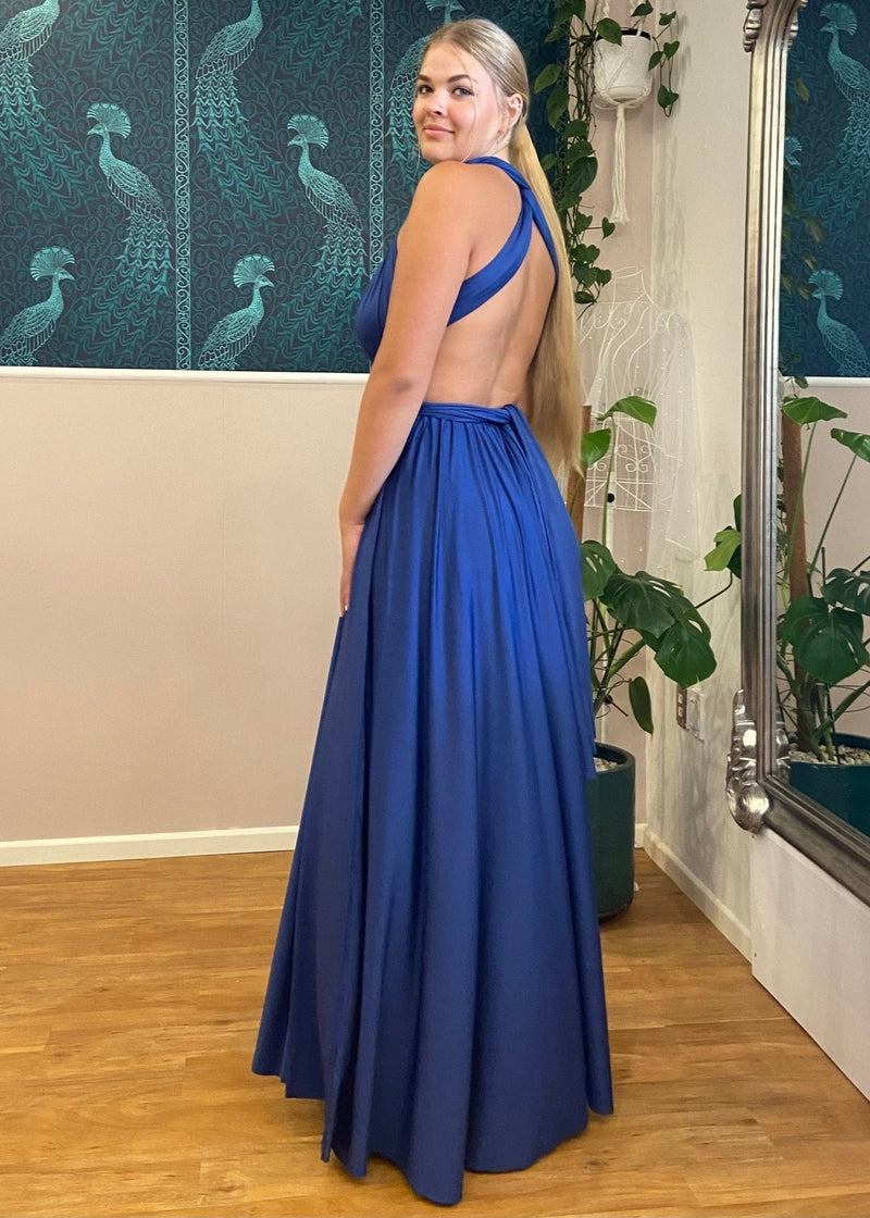 Infinity Bridesmaid Dress NZ – Wrap Dress – True Blue
