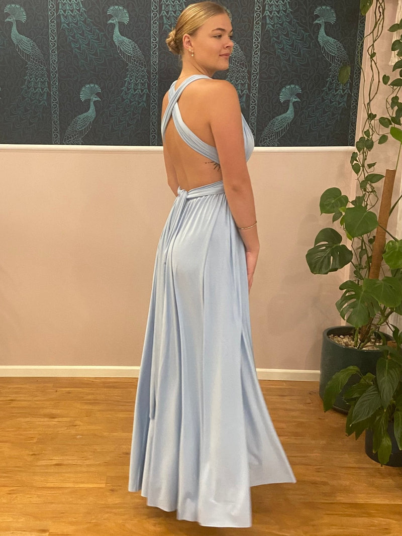 grey infinity dress inexpensive floor length bridesmaid dresses