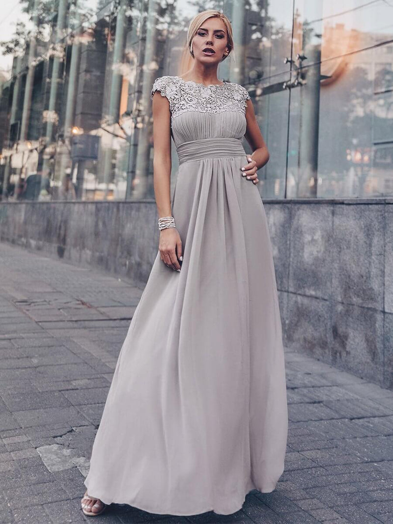 Bridesmaid Dress Grey Dress Occasion Mermaid Style Prom Gowns