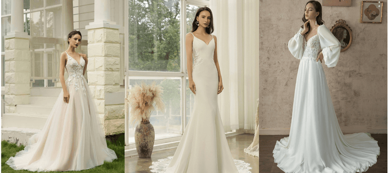 Finding the Right Neckline for Your Wedding Dress: Tips for Every Bride - Bay Bridal and Ball Gowns