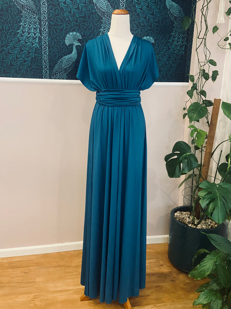 Peacock Convertible Infinity bridesmaid dress Express NZ wide