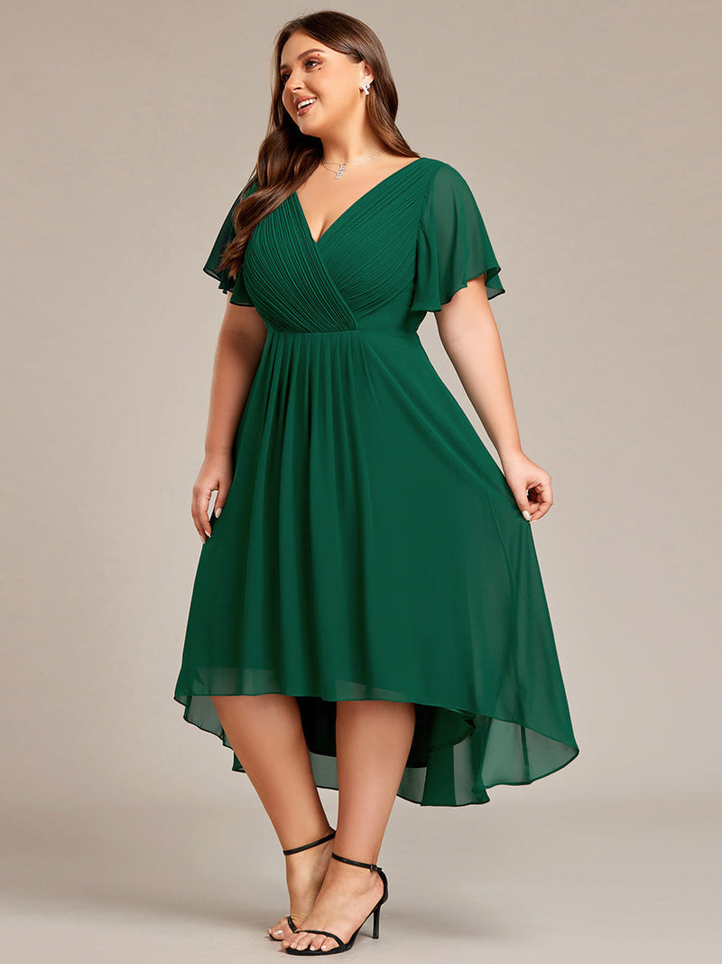 Jerry plus size summer bridesmaid dress