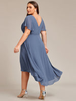 Jerry plus size summer bridesmaid dress