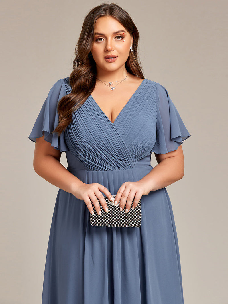 Jerry plus size summer bridesmaid dress