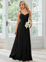 Aminata bridesmaid or ball gown with lace up back