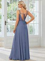 Aminata bridesmaid or ball gown with lace up back