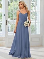 Aminata bridesmaid or ball gown with lace up back