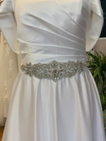 Diamante and Bead Bridal Belt