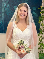 Sparkling Bridal Veil in white/silver Bay Bridal and Ball Gowns