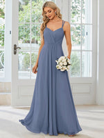 Aminata bridesmaid or ball gown with lace up back - Bay Bridal and Ball Gowns