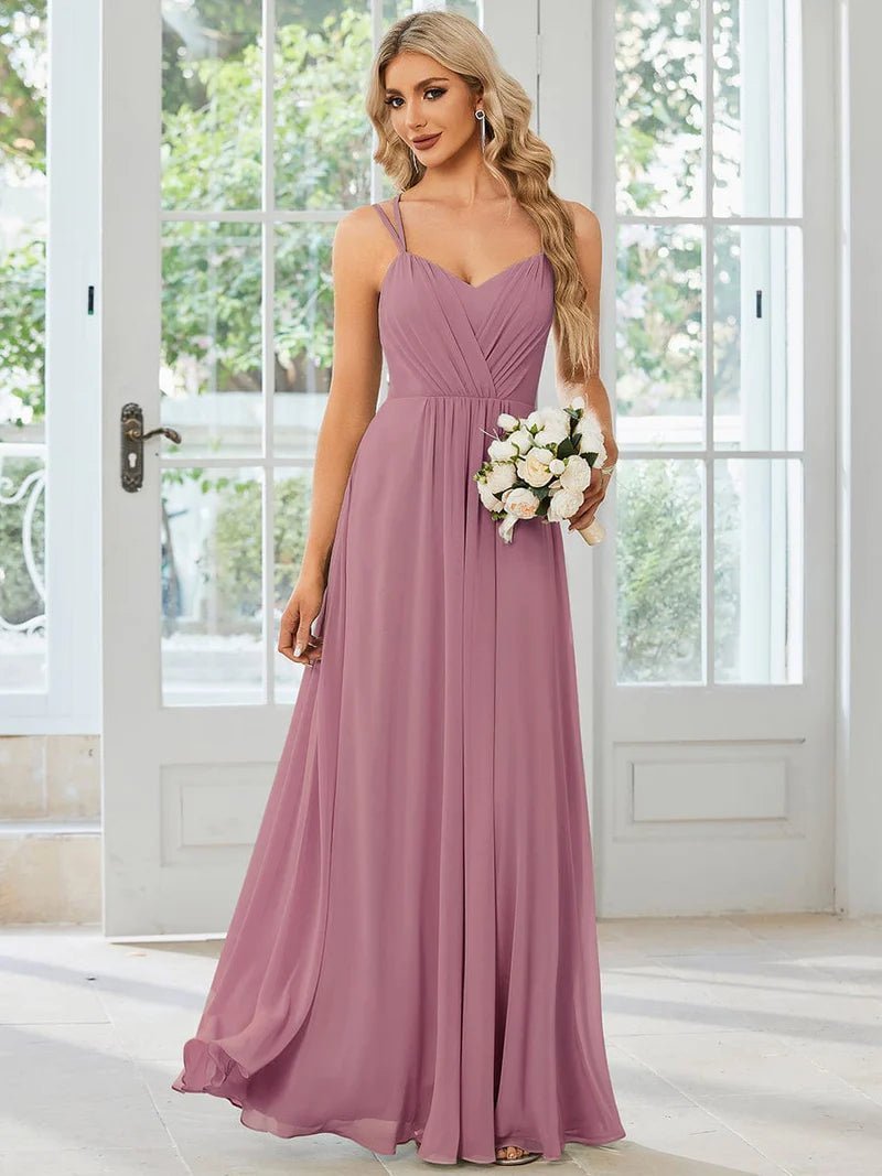 Aminata plus size bridesmaid or ball gown with lace up back - Bay Bridal and Ball Gowns