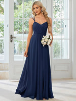 Aminata plus size bridesmaid or ball gown with lace up back - Bay Bridal and Ball Gowns