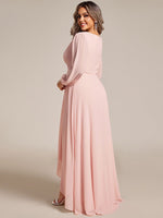 Belindy light pink long sleeve mother of the bride dress Express NZ wide - Bay Bridal and Ball Gowns