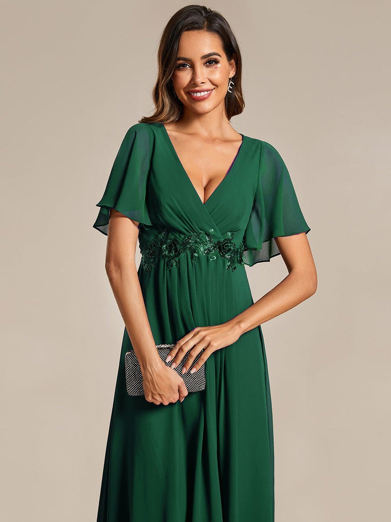 Corrieanne emerald Mother of the bride/groom dress s10 - 12 Express NZ wide - Bay Bridal and Ball Gowns