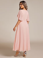 Corrieanne plus size midi Mother of the bride/groom dress - Bay Bridal and Ball Gowns