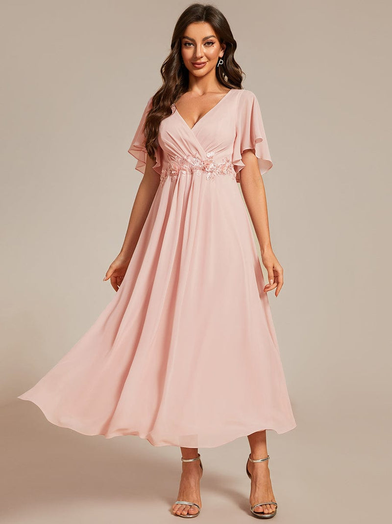 Corrieanne plus size midi Mother of the bride/groom dress - Bay Bridal and Ball Gowns