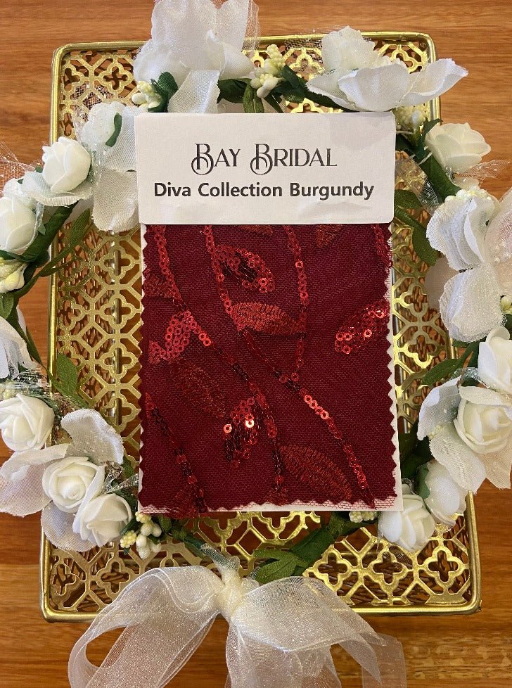 Diva Collection Swatches - Bay Bridal and Ball Gowns