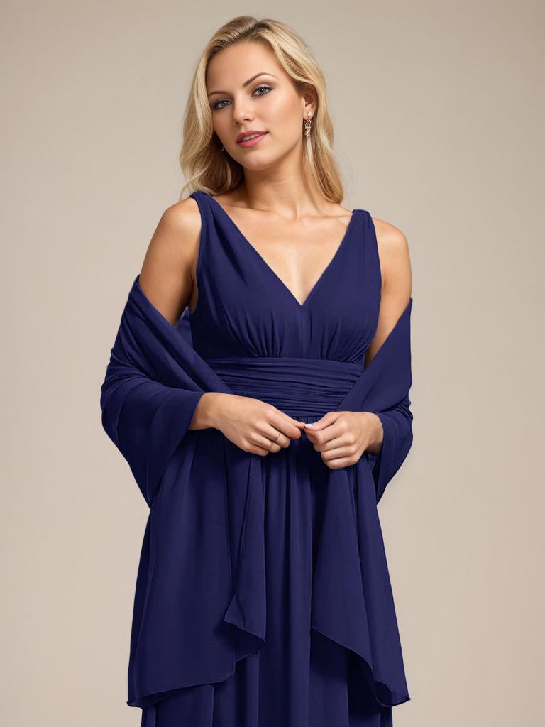 Elegant Chiffon Shawl for Special Occasions Express NZ wide - Bay Bridal and Ball Gowns
