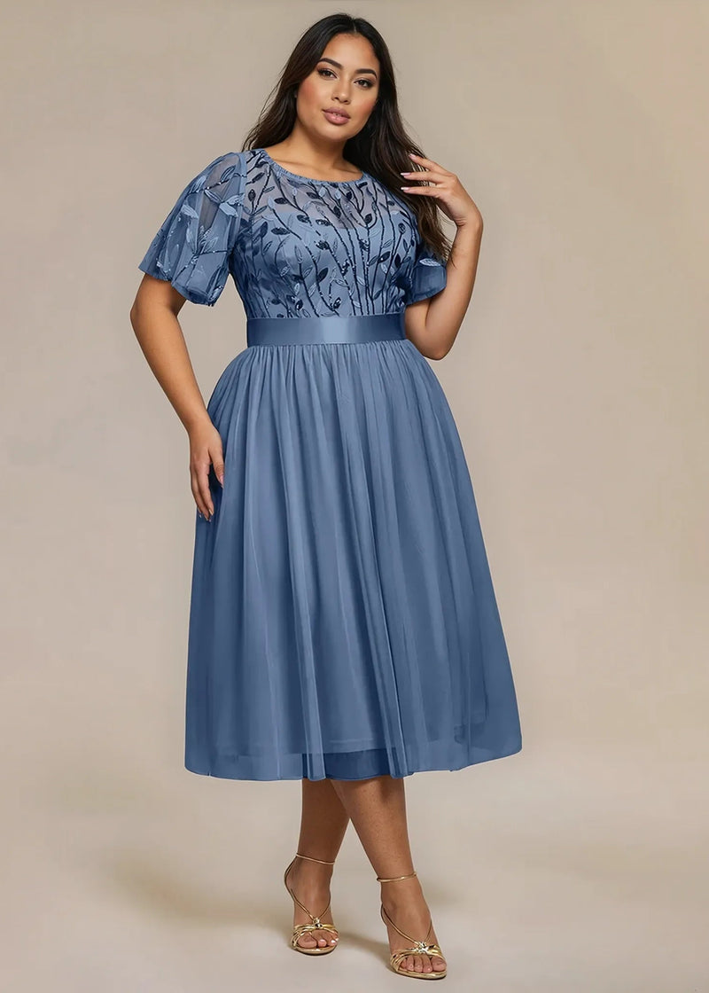 Georgia short length mother of the bride/groom dress - Bay Bridal and Ball Gowns