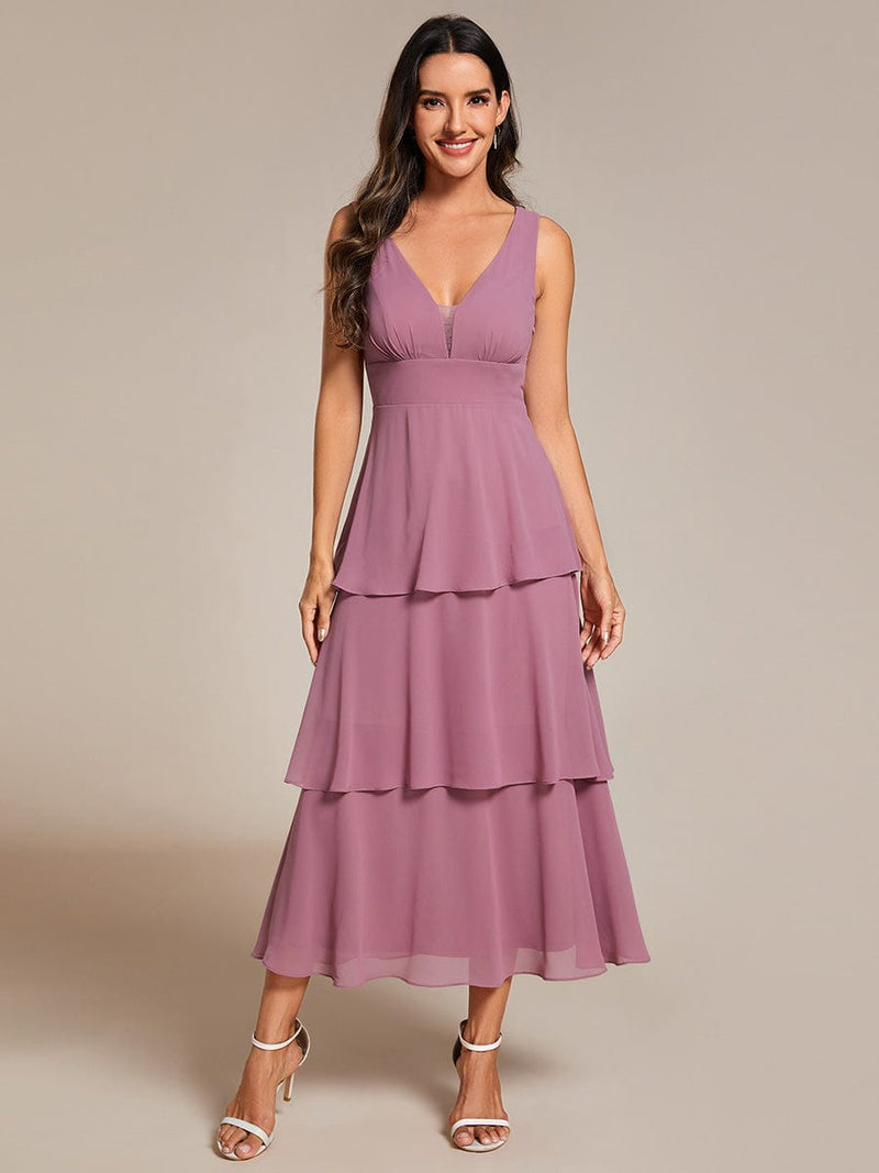 Jenny layered mother of the bride or guest dress - Bay Bridal and Ball Gowns