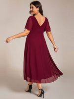 Jerry burgundy mother of groom or day dress s12 - 14 Express NZ wide - Bay Bridal and Ball Gowns