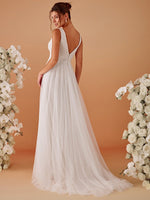 Jillian soft tulle wedding dress in Nude/Ivory Express NZ Wide - Bay Bridal and Ball Gowns