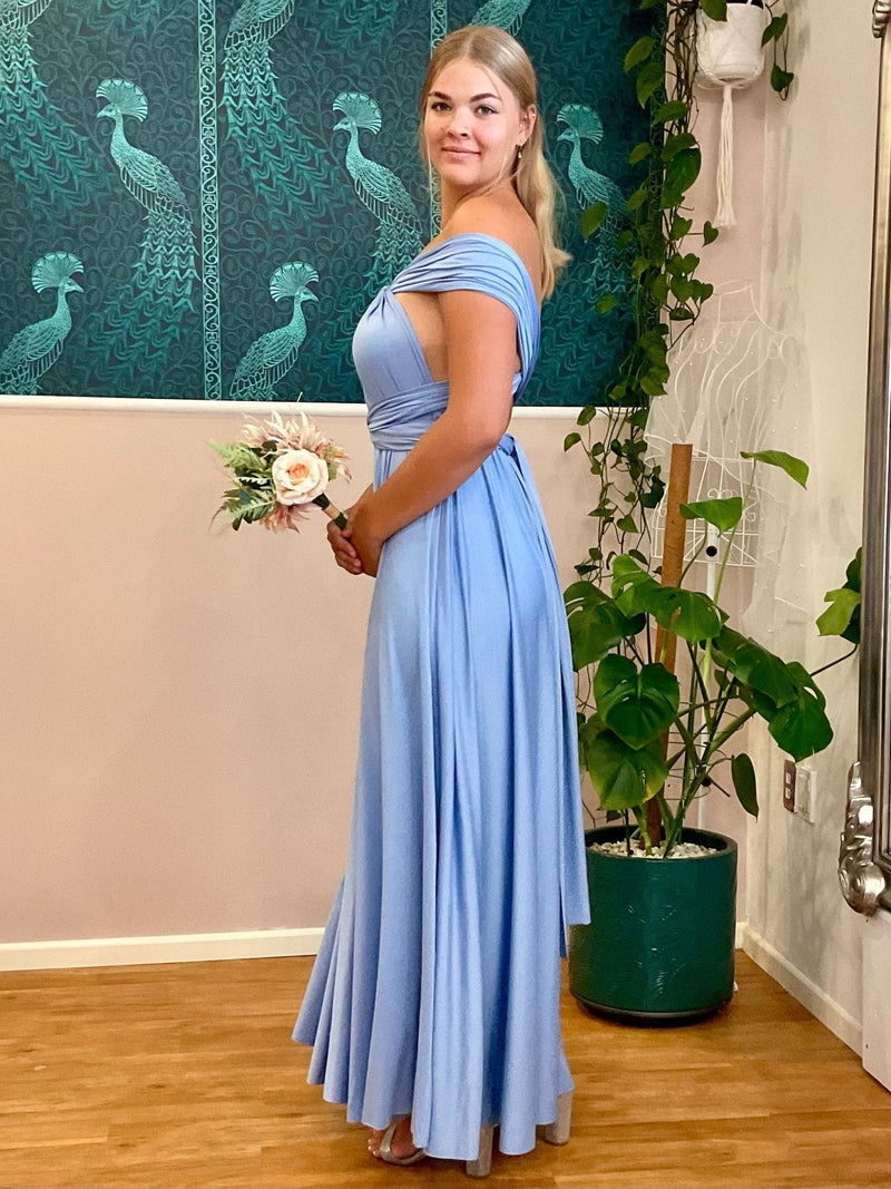 Blue Bell Multiway Infinity Bridesmaid Dress | Bay Bridal