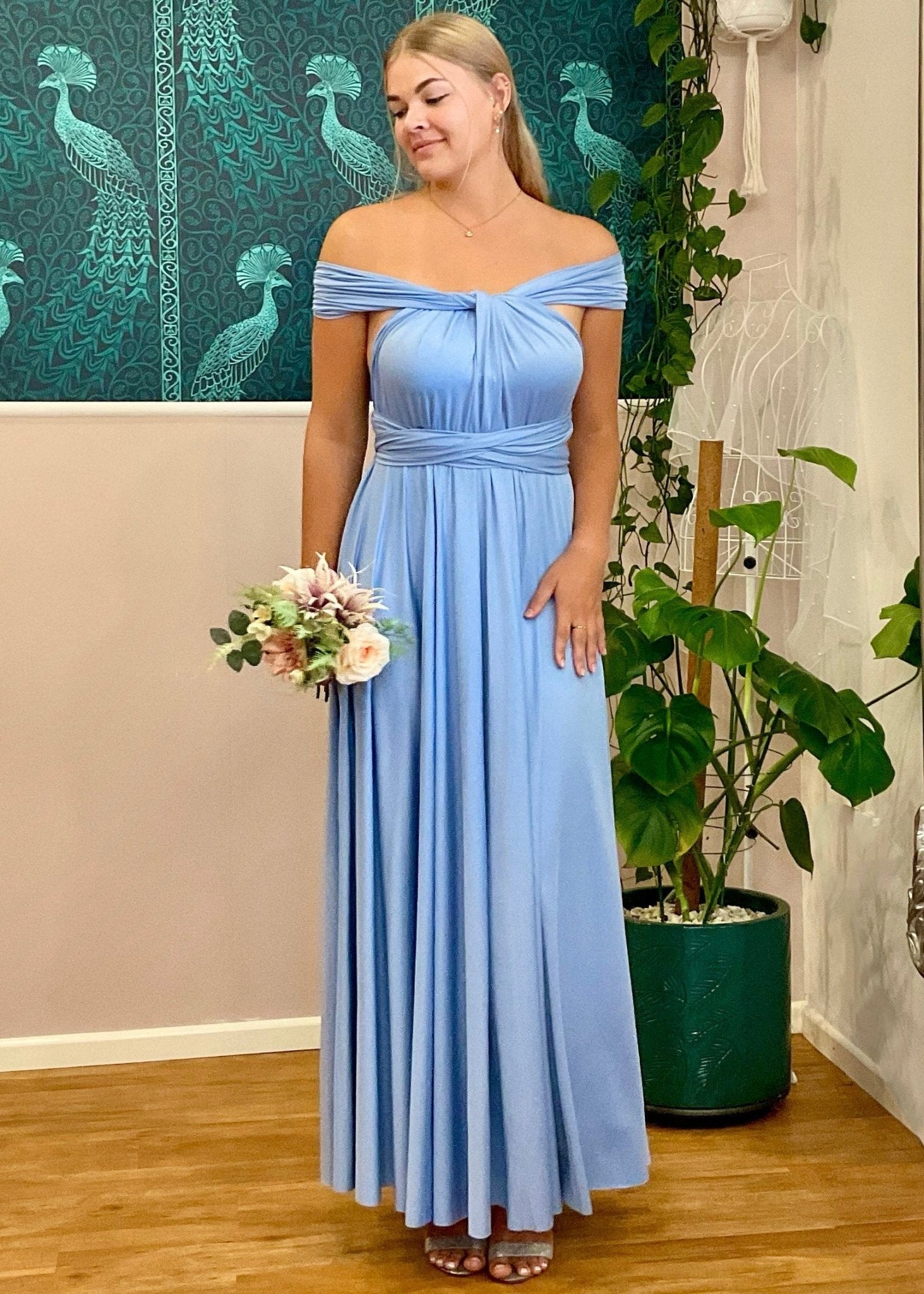 Blue Bell Multiway Infinity Bridesmaid Dress | Bay Bridal