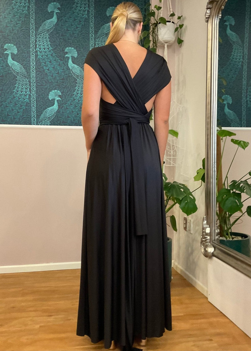 NZ Stock Multiway Infinity Dress Classic Black NZ Stock Multiway Infinity Dress Classic Black