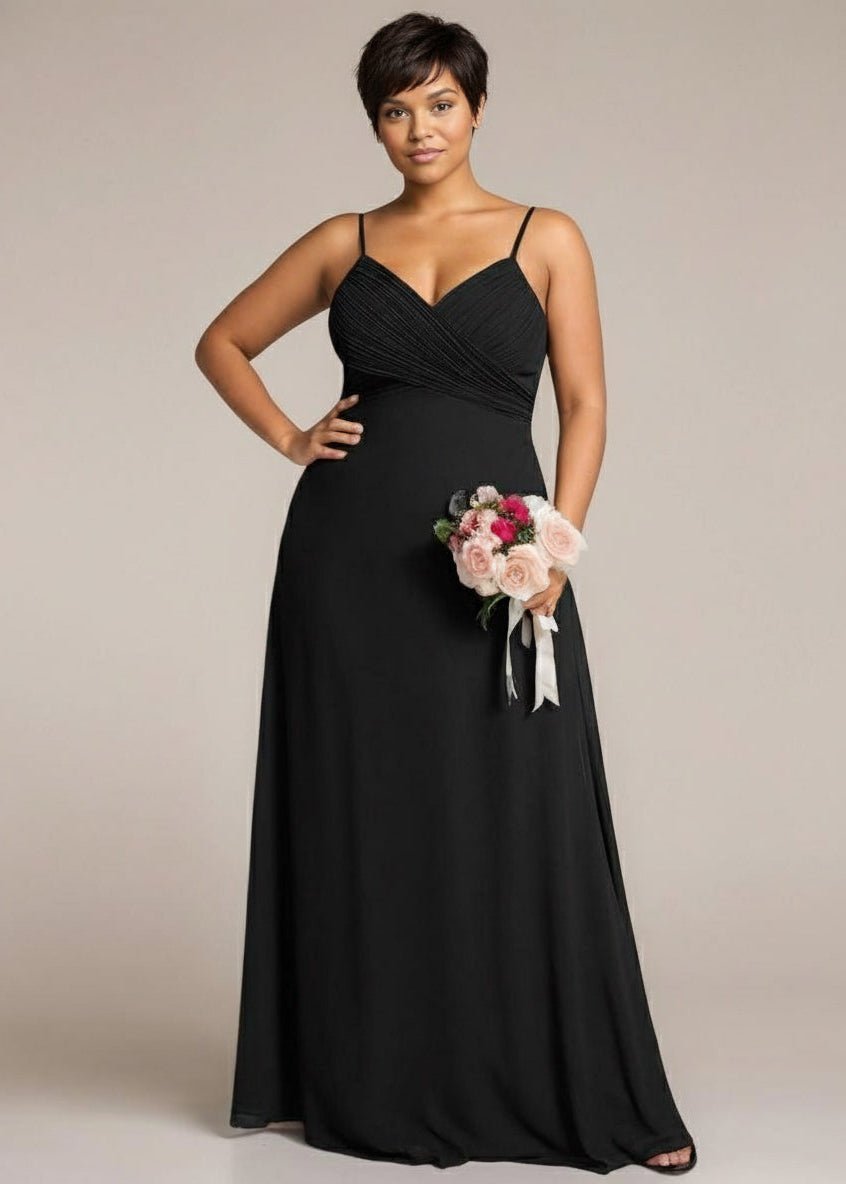 Malika Bridesmaid Dress in Chiffon