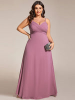 Malika elegant cross front cowl back bridesmaid dress - Bay Bridal and Ball Gowns