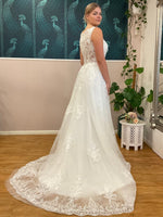 Missy ivory tulle and lace wedding gown Express NZ wide - Bay Bridal and Ball Gowns