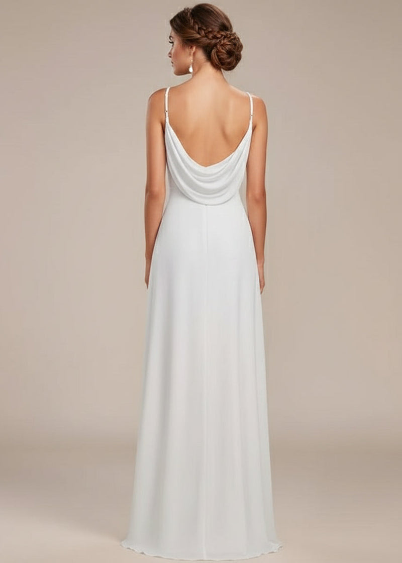Rosemary cowl back ivory wedding dress s22 Express NZ Wide - Bay Bridal and Ball Gowns