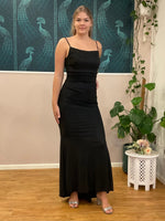 Selena sparkling ball gown in black Express NZ wide - Bay Bridal and Ball Gowns