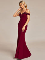 Tara burgundy evening or school ball dress with sequins s12 Express NZ wide - Bay Bridal and Ball Gowns