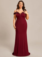 Tara burgundy evening or school ball dress with sequins s12 Express NZ wide - Bay Bridal and Ball Gowns