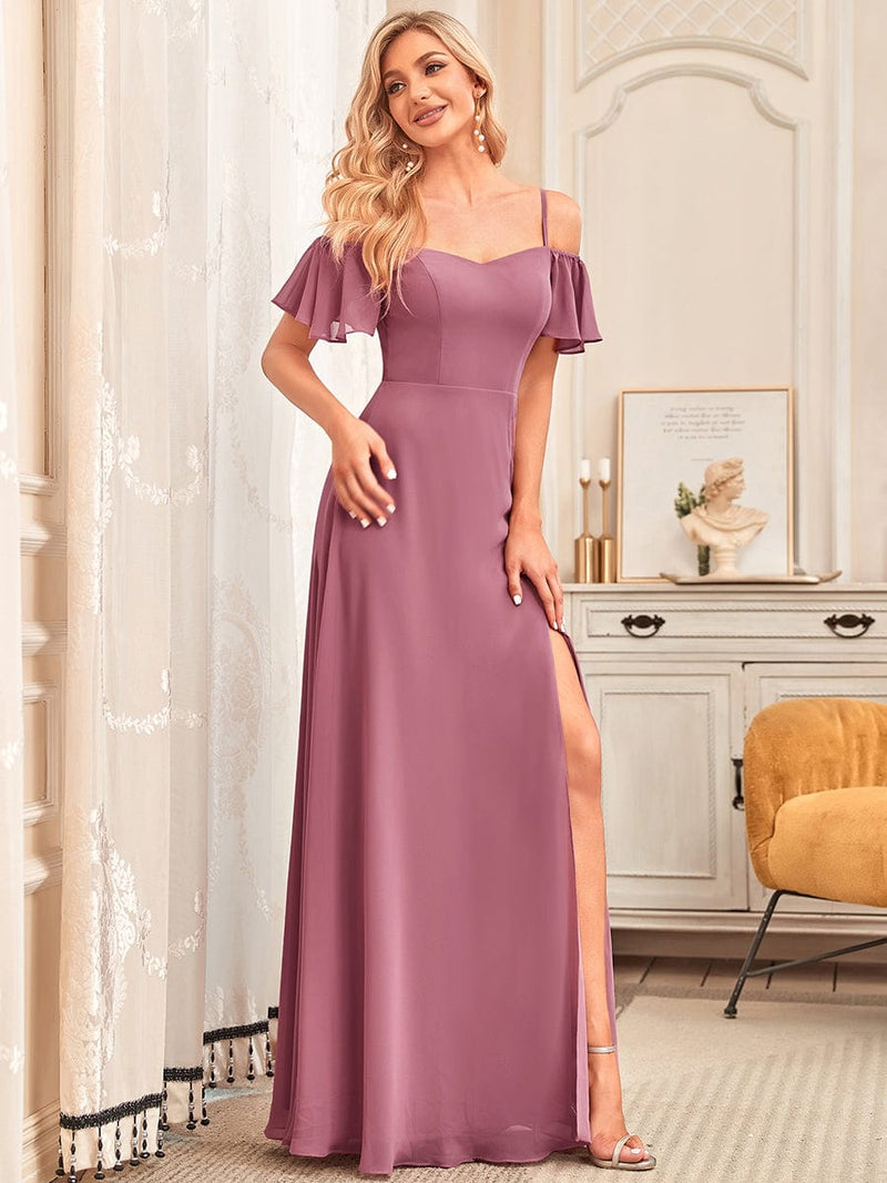 Plus Size Modern Muslim Tea Length Bridesmaid Dresses With Puffy Big Bow  Perfect For Formal Weddings And Parties BC0176 From Cinderelladress, $92.92  | DHgate.Com