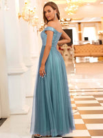 Dorine sequin tulle ball or bridesmaid dress - Bay Bridesmaid