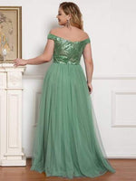Dorine sequin and tulle ball or bridesmaid dress Bay Bridal and Ball Gowns