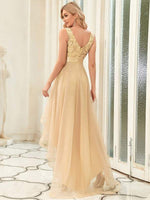 Loretta tulle ball or bridesmaid High Low evening dress Bay Bridal and Ball Gowns