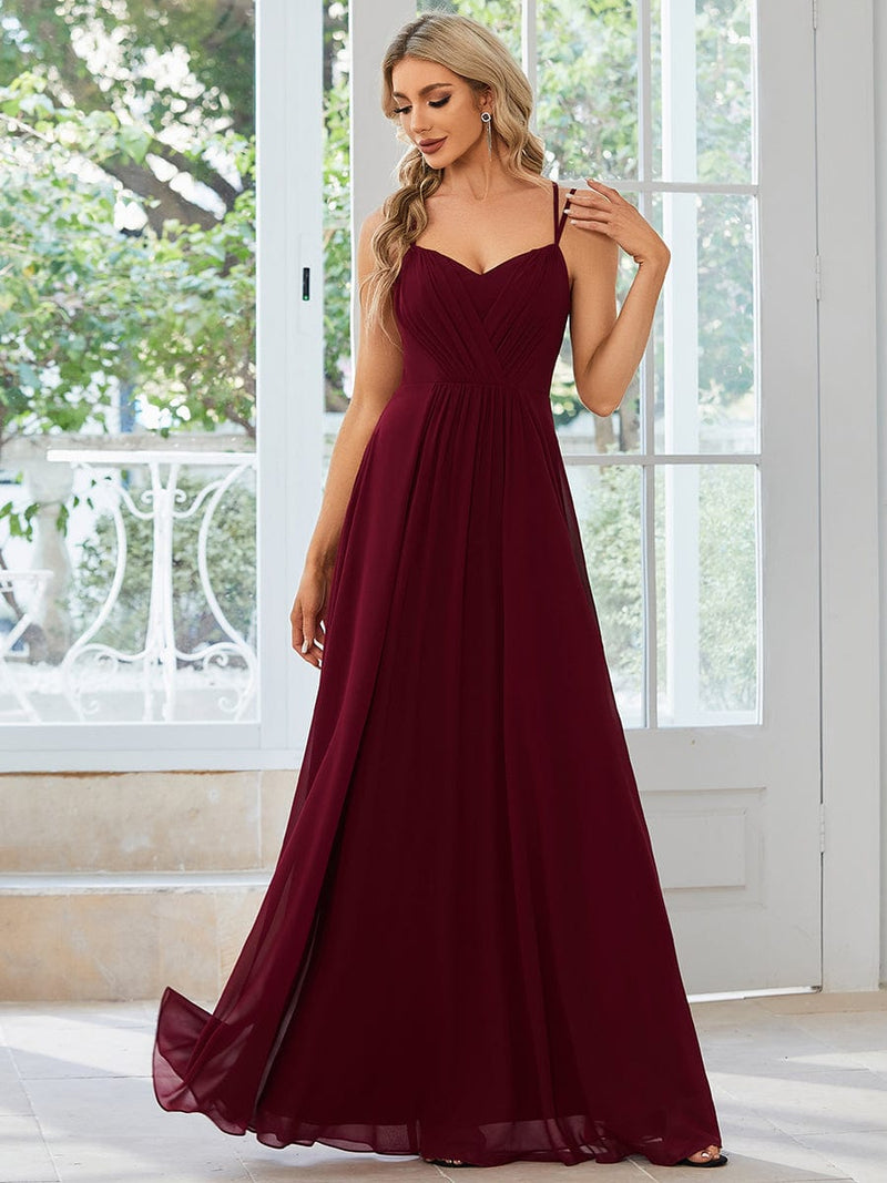 Aminata bridesmaid or ball gown with lace up back - Bay Bridal and Ball Gowns