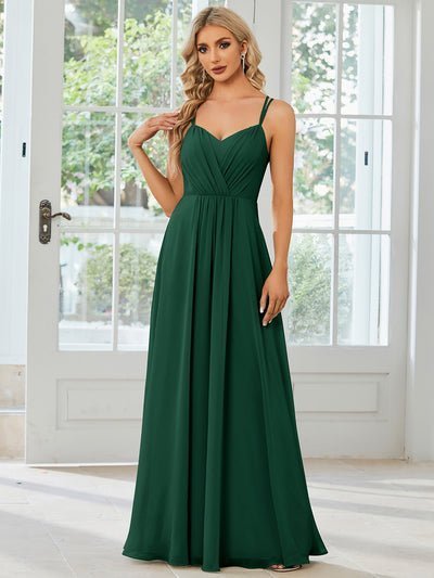 Aminata emerald gown with lace up back Express NZ wide - Bay Bridal and Ball Gowns