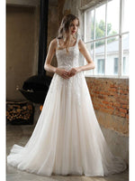 Anatasia Ivory Champagne Wedding gown size 10 Express NZ wide - Bay Bridal and Ball Gowns