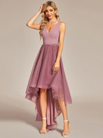 Athena tulle party dress in dusky rose Express NZ wide - Bay Bridal and Ball Gowns