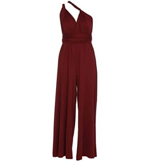 Burgundy Red Convertible Infinity bridesmaid dress Express NZ Wide - Bay Bridal and Ball Gowns